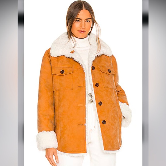 Eaves Beatrice Shacket in Brown NEW - Picture 13 of 13